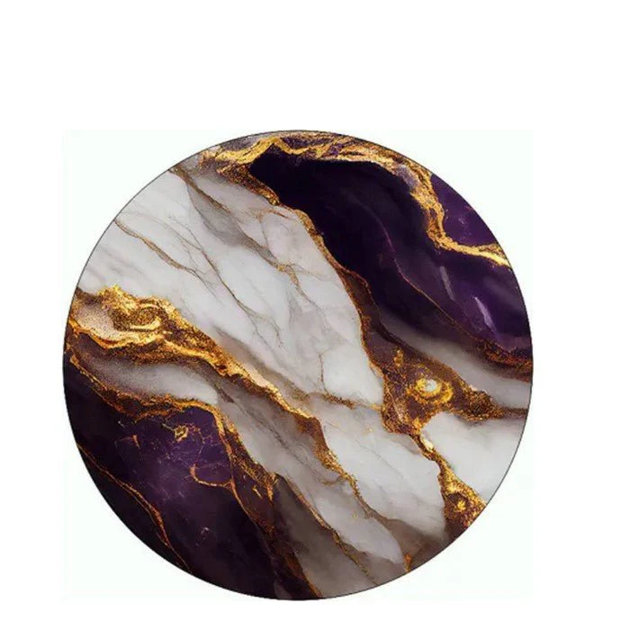 Marble Coaster Set - Glass - Image 4