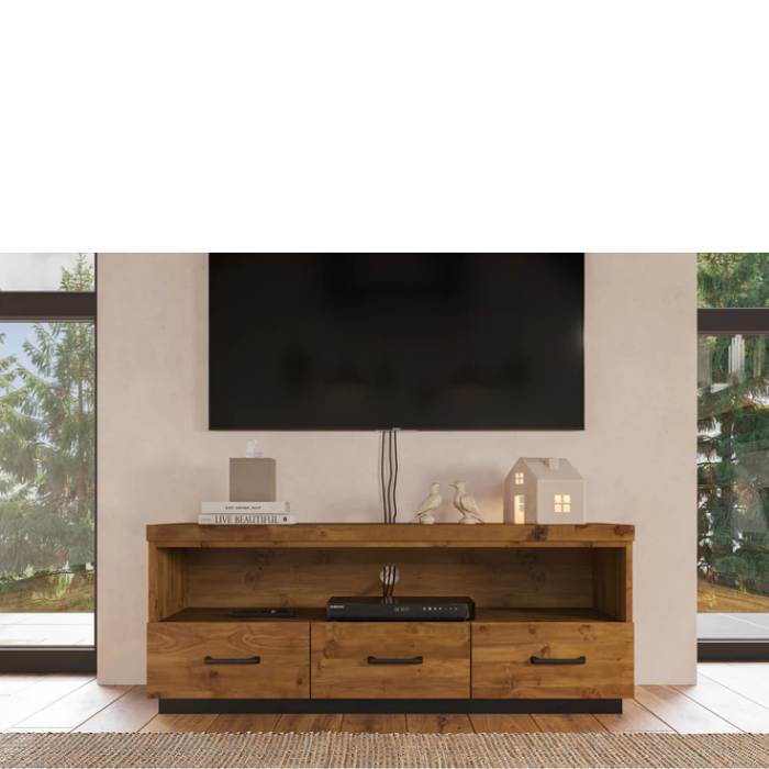 Marlborough Entertainment TV Unit 3 Drawer - 1520w