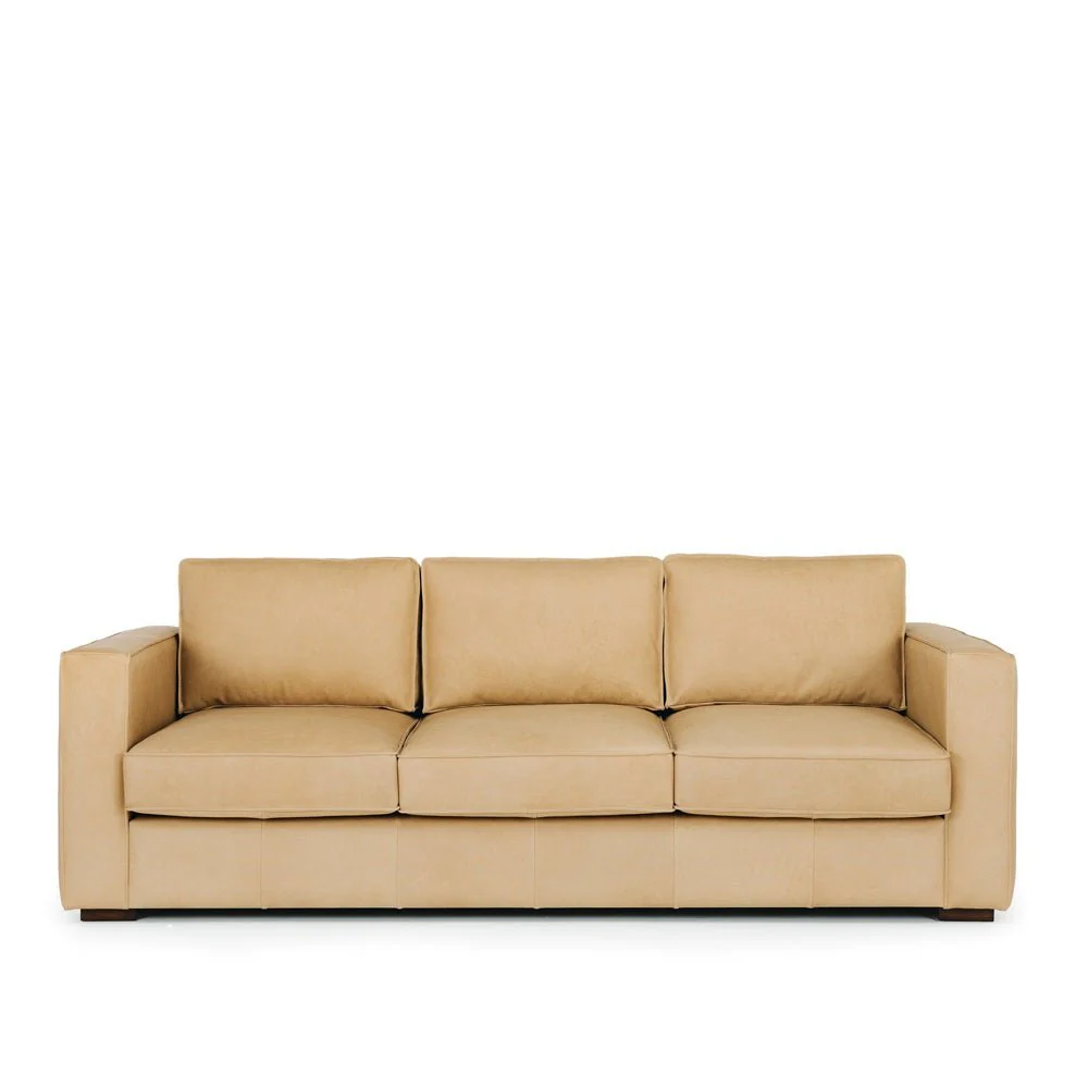 Maury 3 Seater - Aniline Leather sofa - Image 2