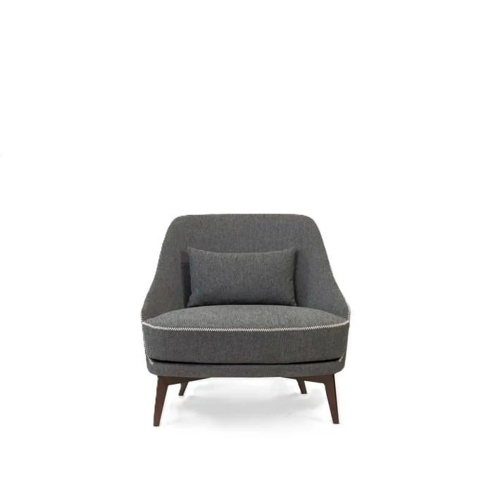 McCartney Accent Chair - Elegant Curved Lines