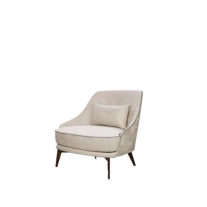 McCartney Accent Chair - Elegant Curved Lines - Image 2