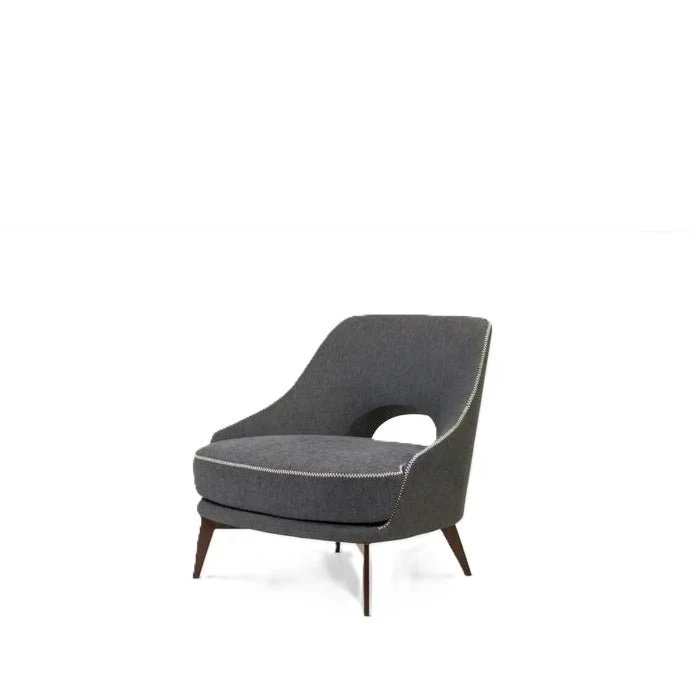 McCartney Accent Chair - Elegant Curved Lines - Image 3