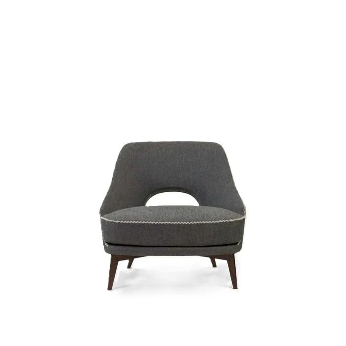 McCartney Accent Chair - Elegant Curved Lines - Image 5