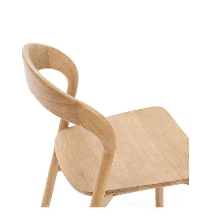 Meg Dining Chair - Oak - elegant design - Image 3