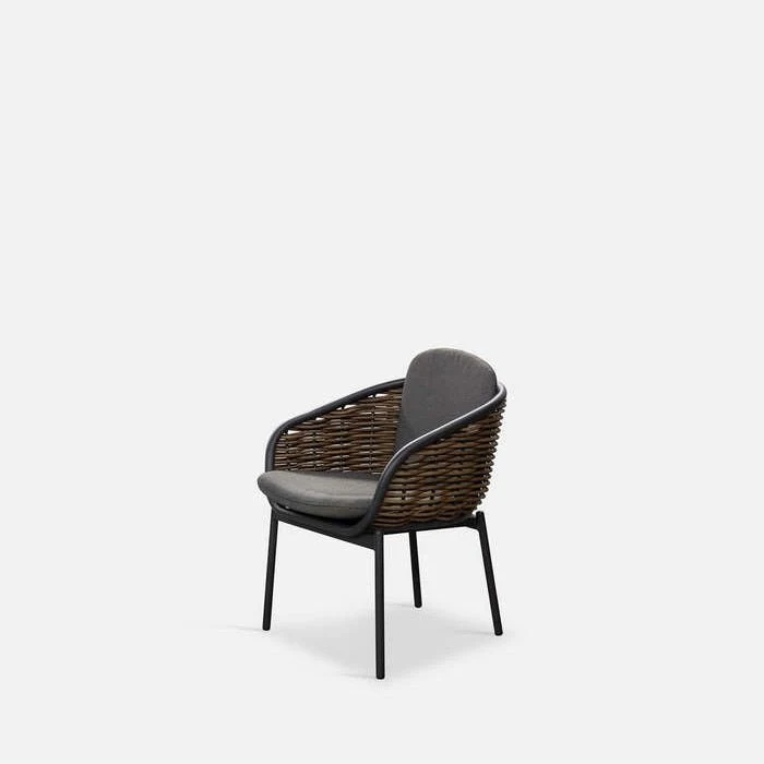 Melia Outdoor Dining Chair - wicker - Image 2