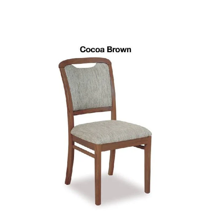 Melody Dining Chair in Oak - Tall Back for additional support - Image 3
