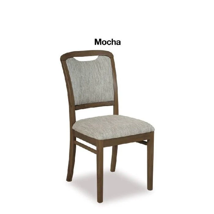Melody Dining Chair in Oak - Tall Back for additional support - Image 4