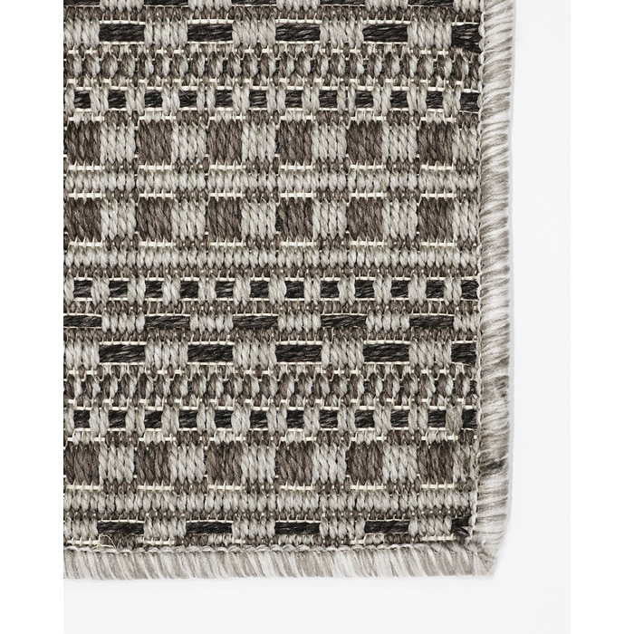 Mendoza Outdoor Rug - Pewter - Image 2