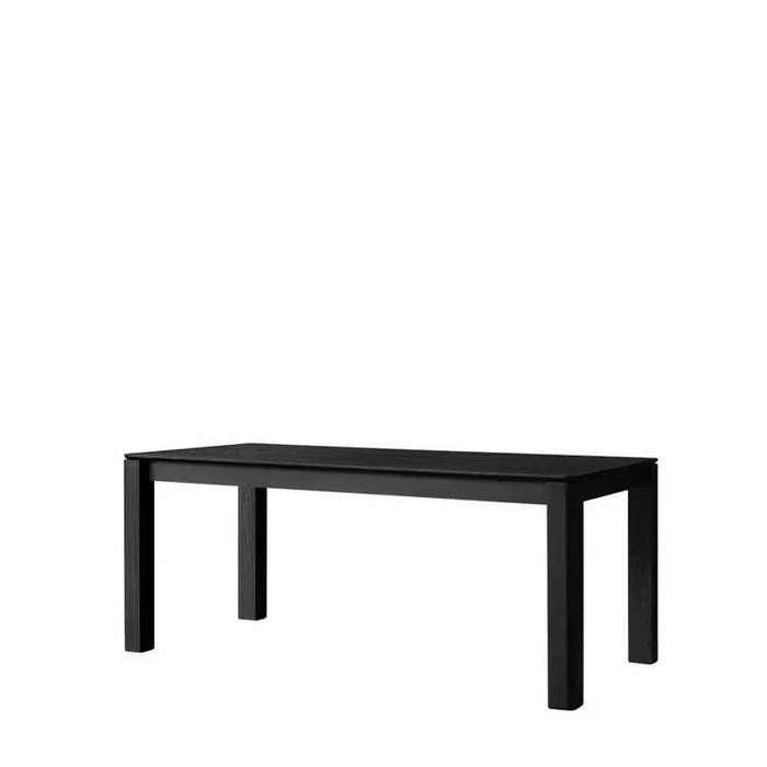 Mika Dining Table 2200w - Black