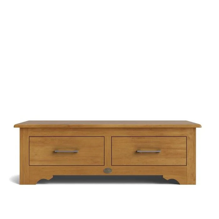Mill-Yard Coffee Table with Two Drawers