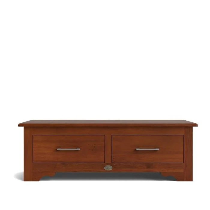 Mill-Yard Coffee Table with Two Drawers - Image 8