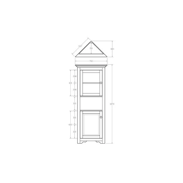 Mill-Yard Corner Display Units - two styles to suit - Image 3