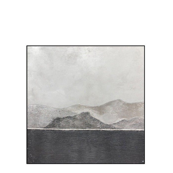 Misty Oil Painting
