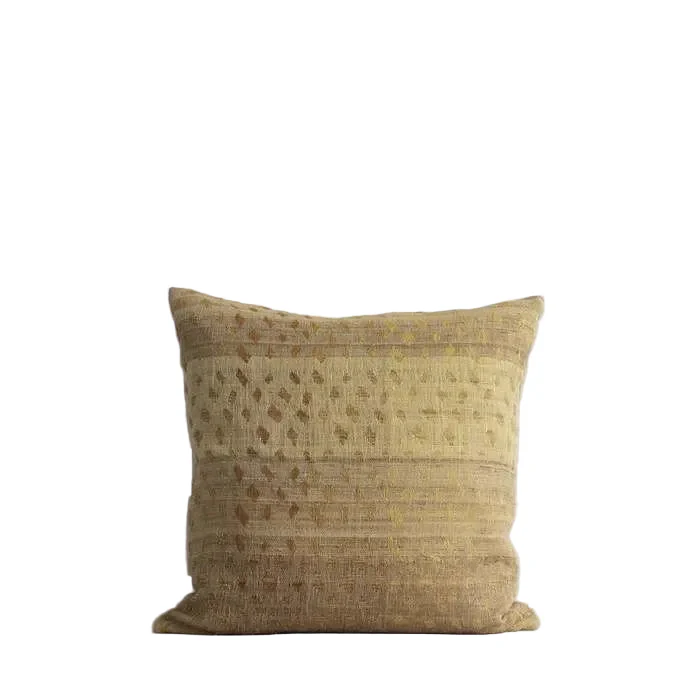 Mojave Desert Sand Cushion (Linen/Silk)