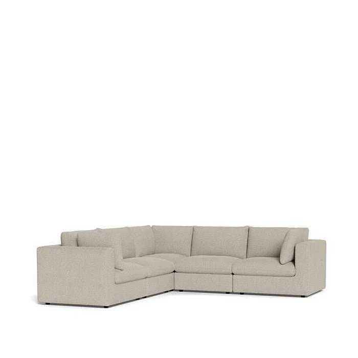 Murphy 5 Piece Modular Corner Suite in Fabric - Image 9