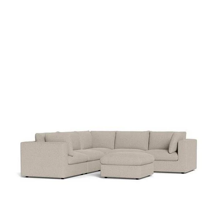 Murphy 6 Piece Modular Corner Suite in Fabric - Image 10
