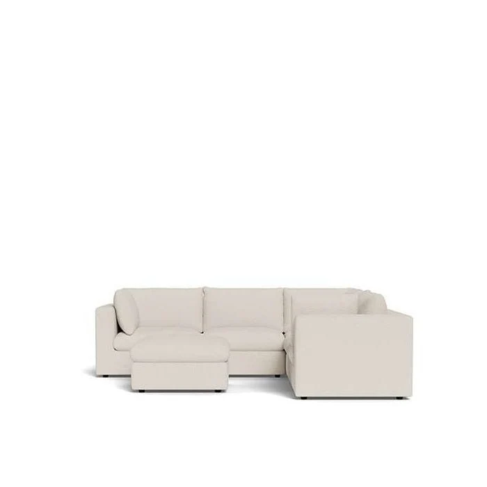 Murphy 6 Piece Modular Corner Suite in Fabric - Image 4