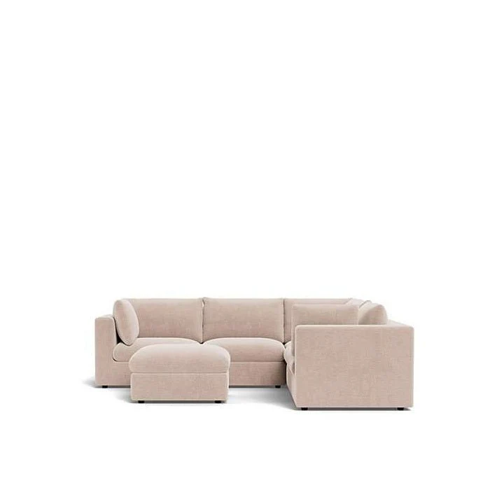 Murphy 6 Piece Modular Corner Suite in Fabric - Image 5