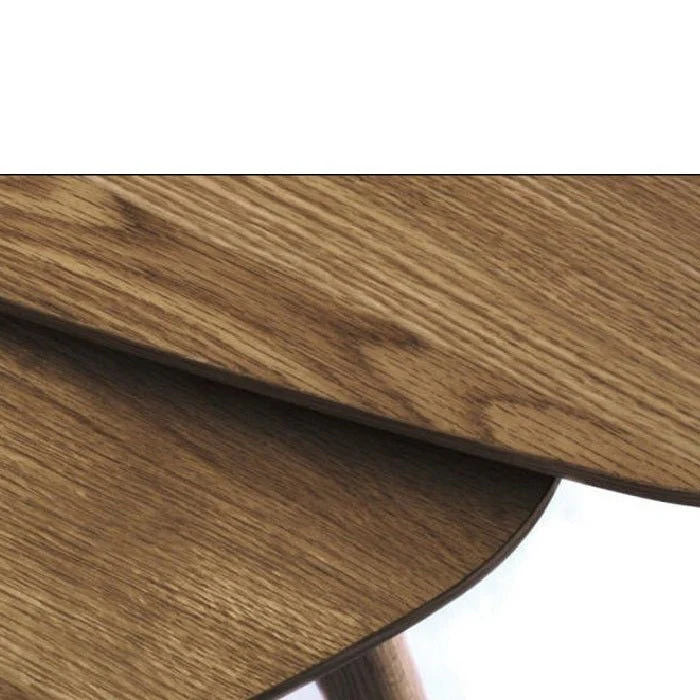 Naples Coffee Table Nest - Natural or Smoked Oak - Image 4