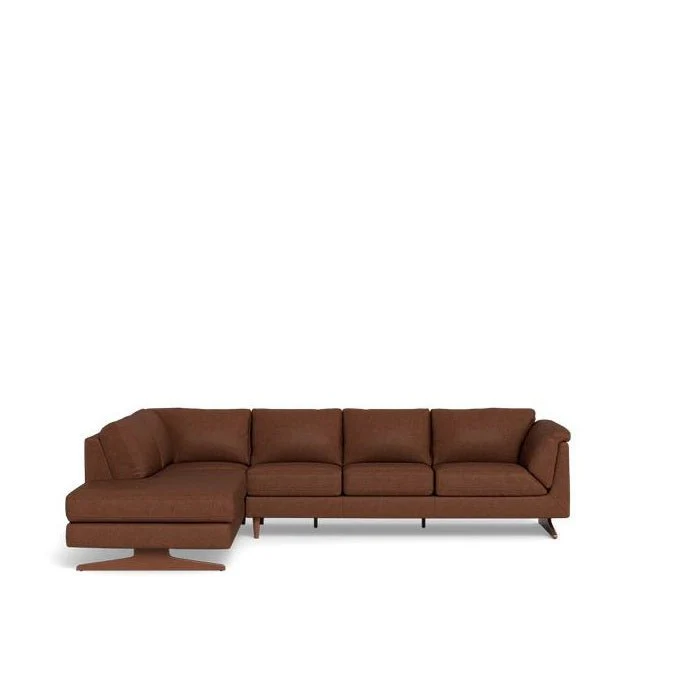 Nash 3 Seater with LHF or RHF Corner Chaise in Leather - Image 11