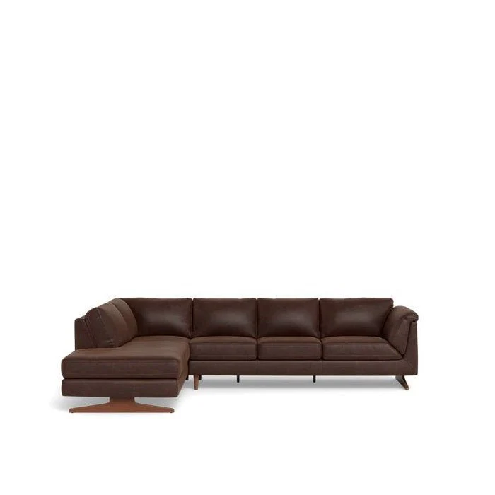 Nash 3 Seater with LHF or RHF Corner Chaise in Leather - Image 18