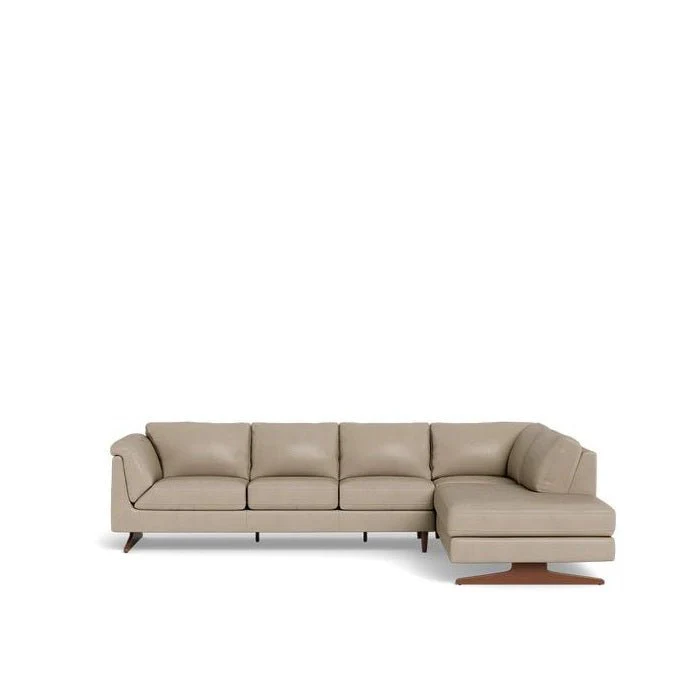 Nash 3 Seater with LHF or RHF Corner Chaise in Leather - Image 19