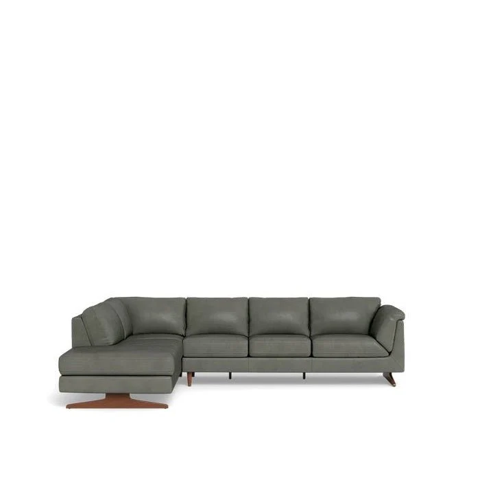Nash 3 Seater with LHF or RHF Corner Chaise in Leather - Image 2