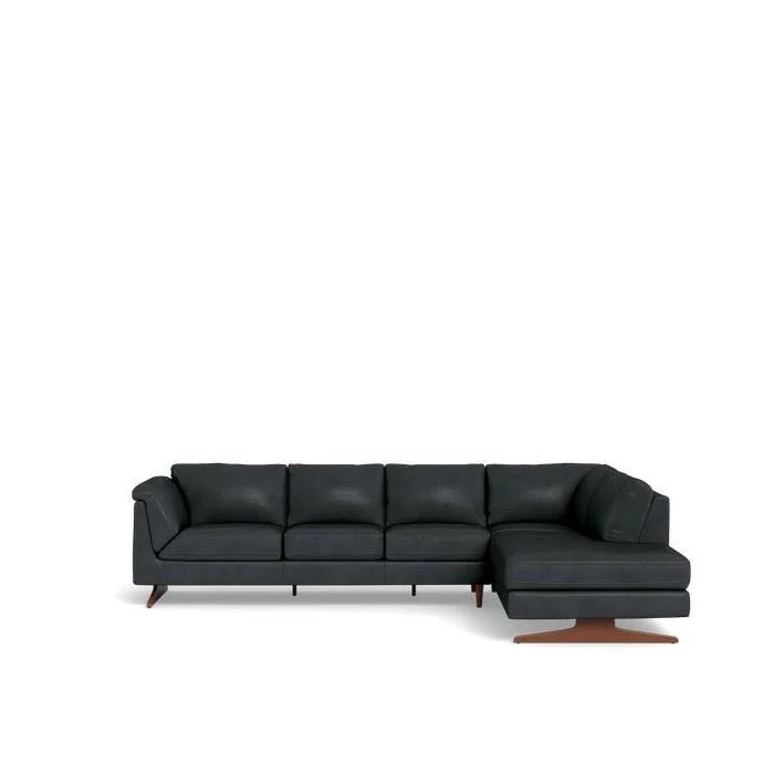 Nash 3 Seater with LHF or RHF Corner Chaise in Leather - Image 21