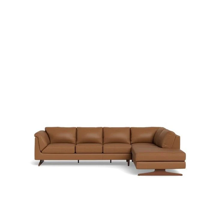 Nash 3 Seater with LHF or RHF Corner Chaise in Leather - Image 23