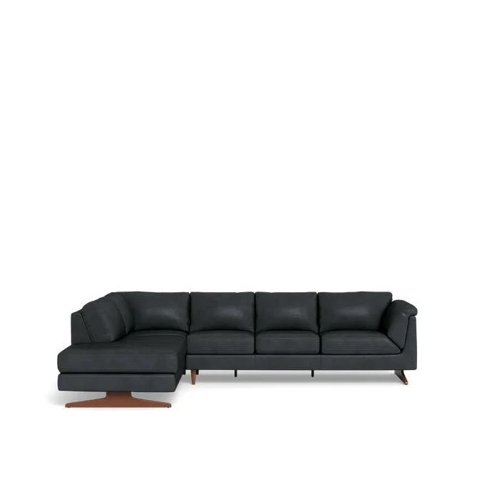 Nash 3 Seater with LHF or RHF Corner Chaise in Leather - Image 3