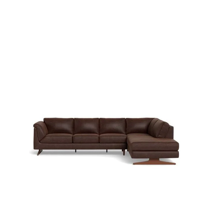 Nash 3 Seater with LHF or RHF Corner Chaise in Leather - Image 36