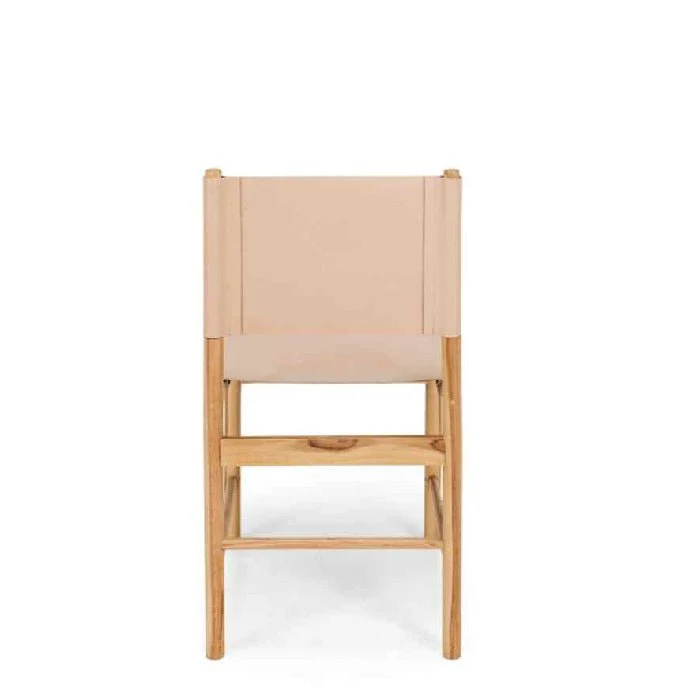 Ned Dining Chair - Teak and Leather  - Limited stock - Image 20