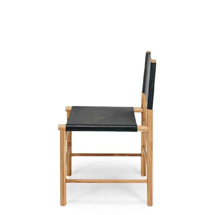 Ned Dining Chair - Teak and Leather  - Limited stock - Image 8