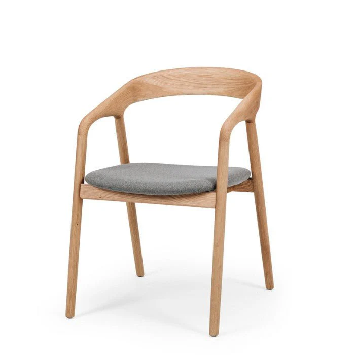 Nora Dining Chair - Black Oak - Image 5