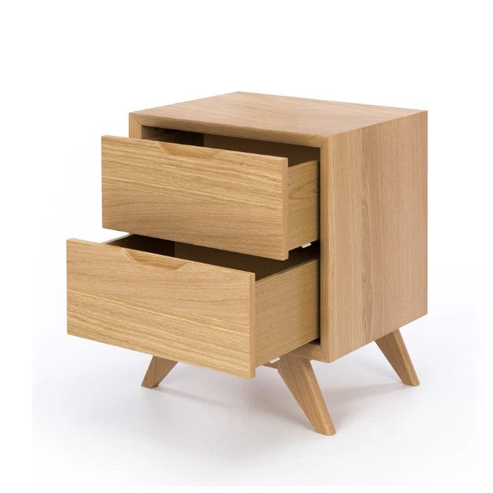 Norway Bedside 2 Drawer - Image 3