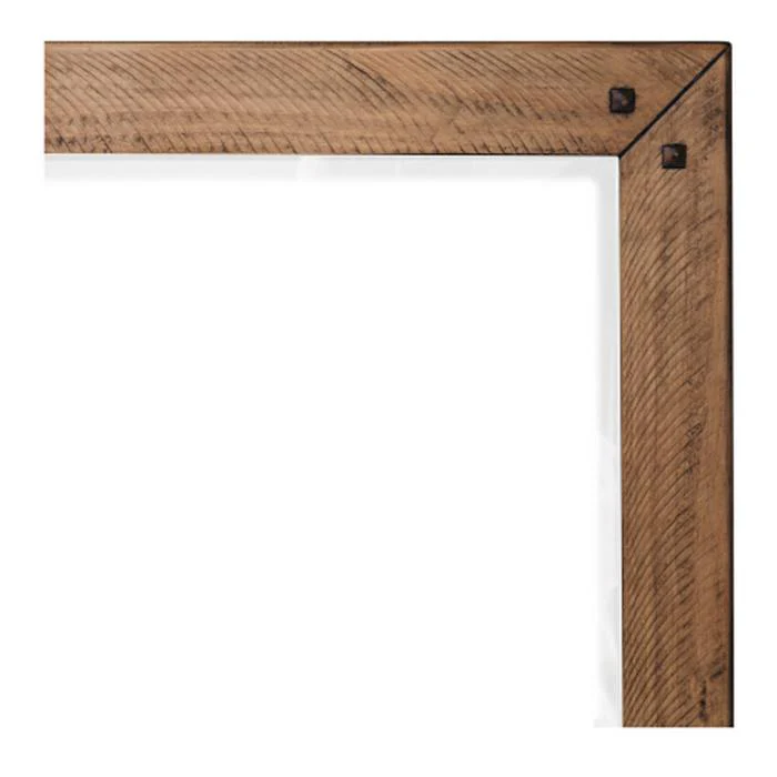 Oberon Mirror - Pine wood - Rustic - Image 2
