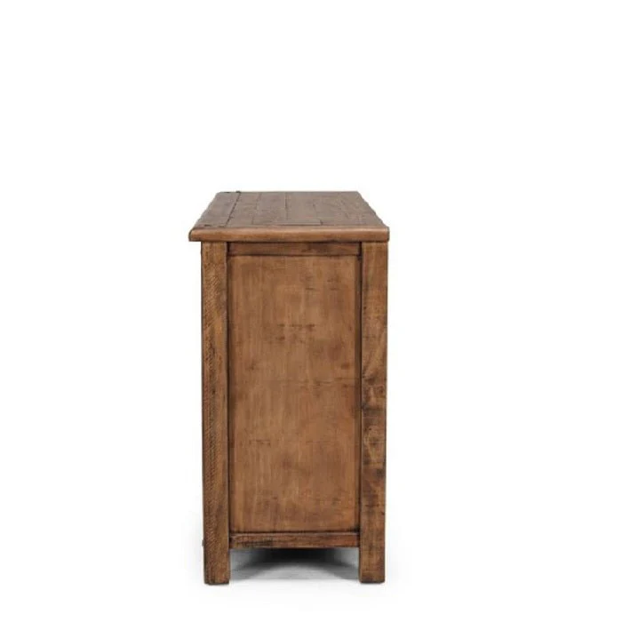 Oberon 6 Drawer Dresser & Mirror - Pine - Image 8