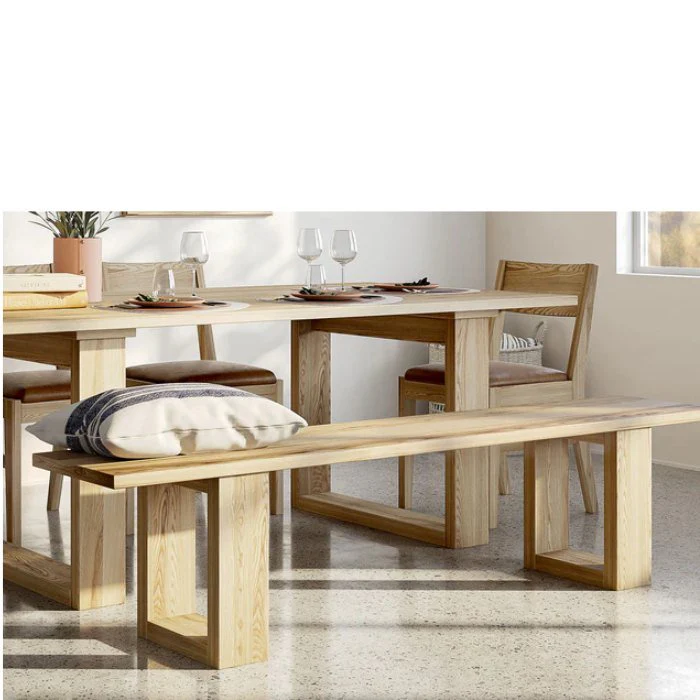 Ohope Bench Seat - 4 Sizes to Suit - Ash - Image 11
