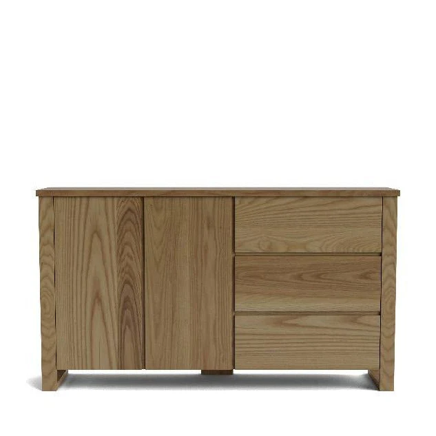 Ohope Buffet 3 Drawer - 1500w - Ash