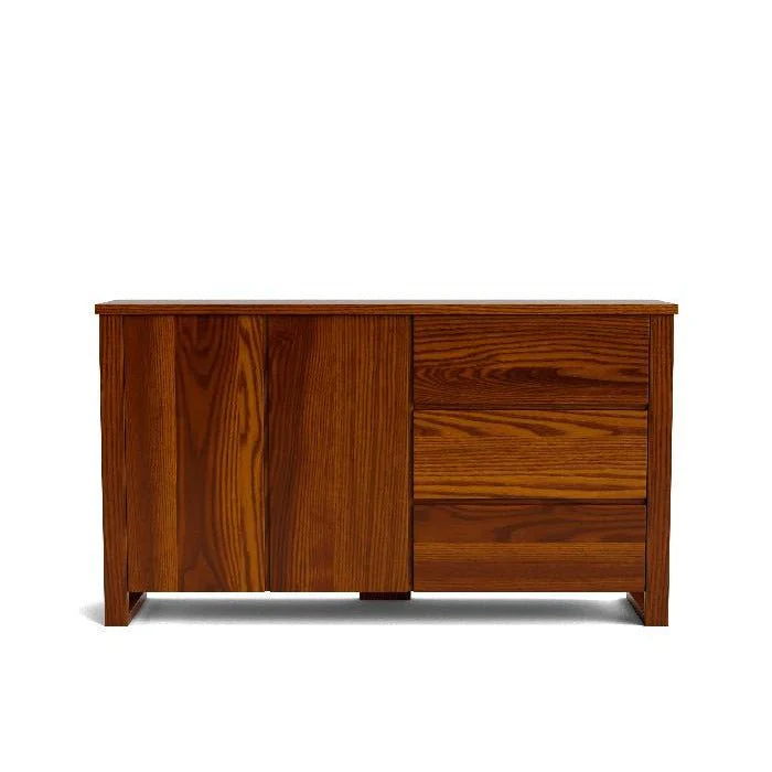 Ohope Buffet 3 Drawer - 1500w - Ash - Image 4
