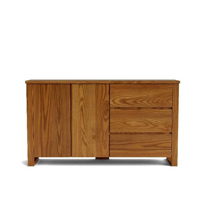 Ohope Buffet 3 Drawer - 1500w - Ash - Image 6
