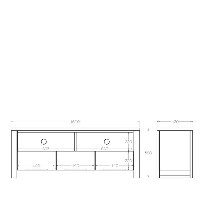 Ohope TV unit - Ash - Image 10