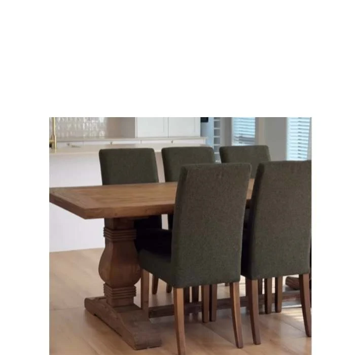Old Elm & Arthur Dining Suite (7 Pce)