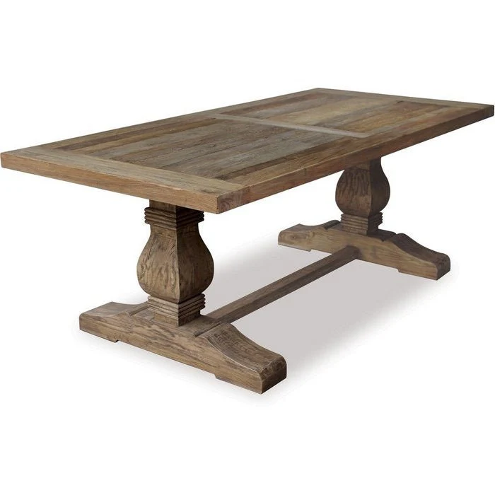 Old Elm & Cross Dining Suite 2200w (7 Pce) - Image 4