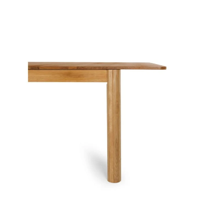 Oliver Oak Dropleaf Extension 1200w - 1600w - Sits 4-6 - Image 7