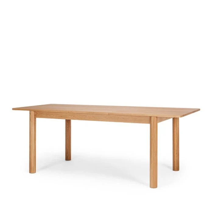 Oliver Oak Dining Table Extension 1600w - 2100w - Sits 6-8 - Image 3