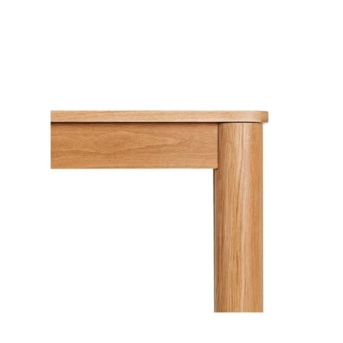 Oliver Oak Dining Table Extension 1600w - 2100w - Sits 6-8 - Image 7