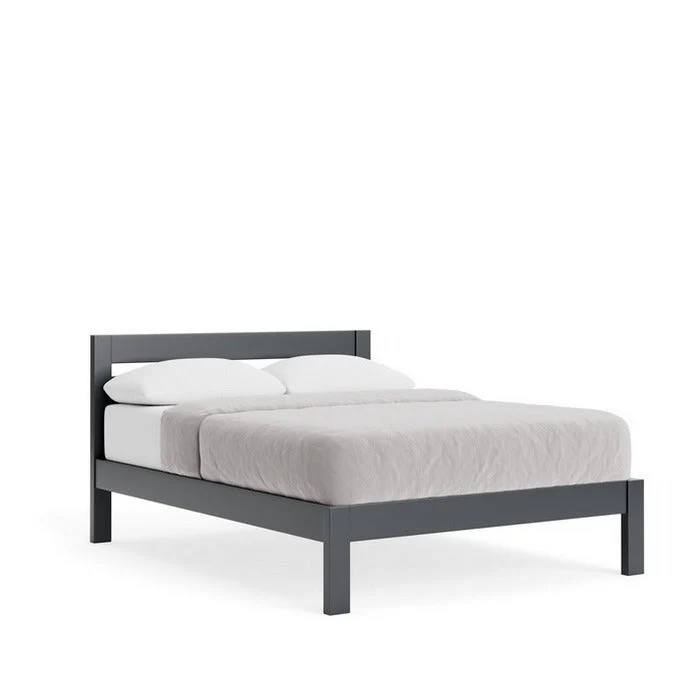 Omoto Slatframe with Headboard Low Foot - Single to Super King - Pine