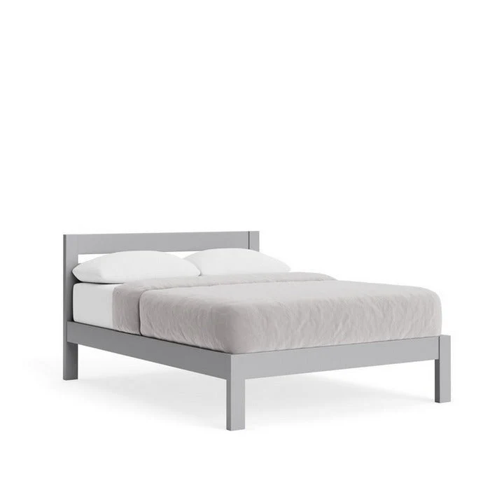 Omoto Slatframe with Headboard Low Foot - Single to Super King - Pine - Image 2