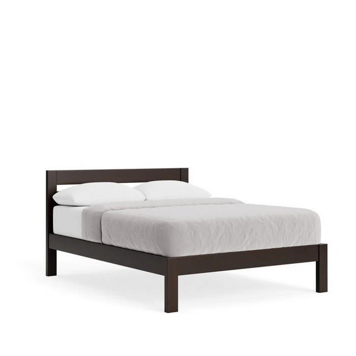 Omoto Slatframe with Headboard Low Foot - Single to Super King - Pine - Image 3